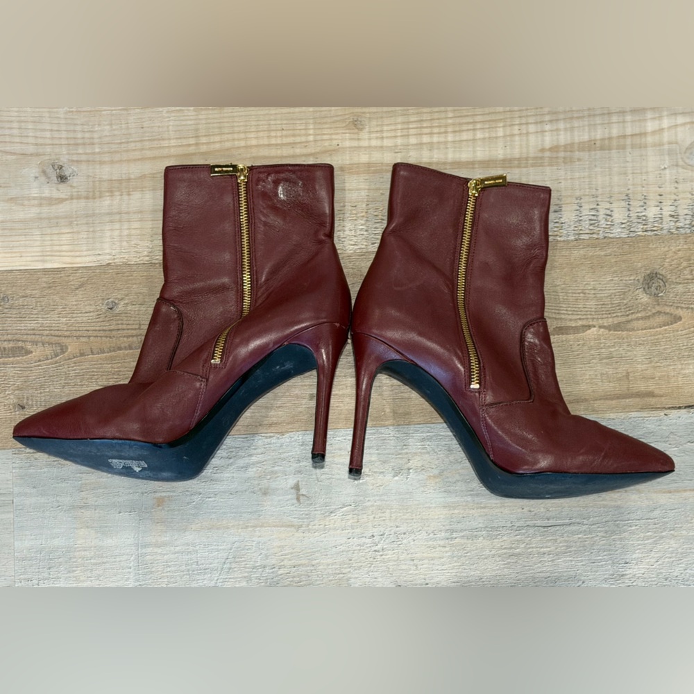 Michael Kors Blaine Ankle Boots sz 11 oxblood